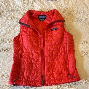 Patagonia Women’s Sumac Red Nano Puff Vest - Women’s S - Like New